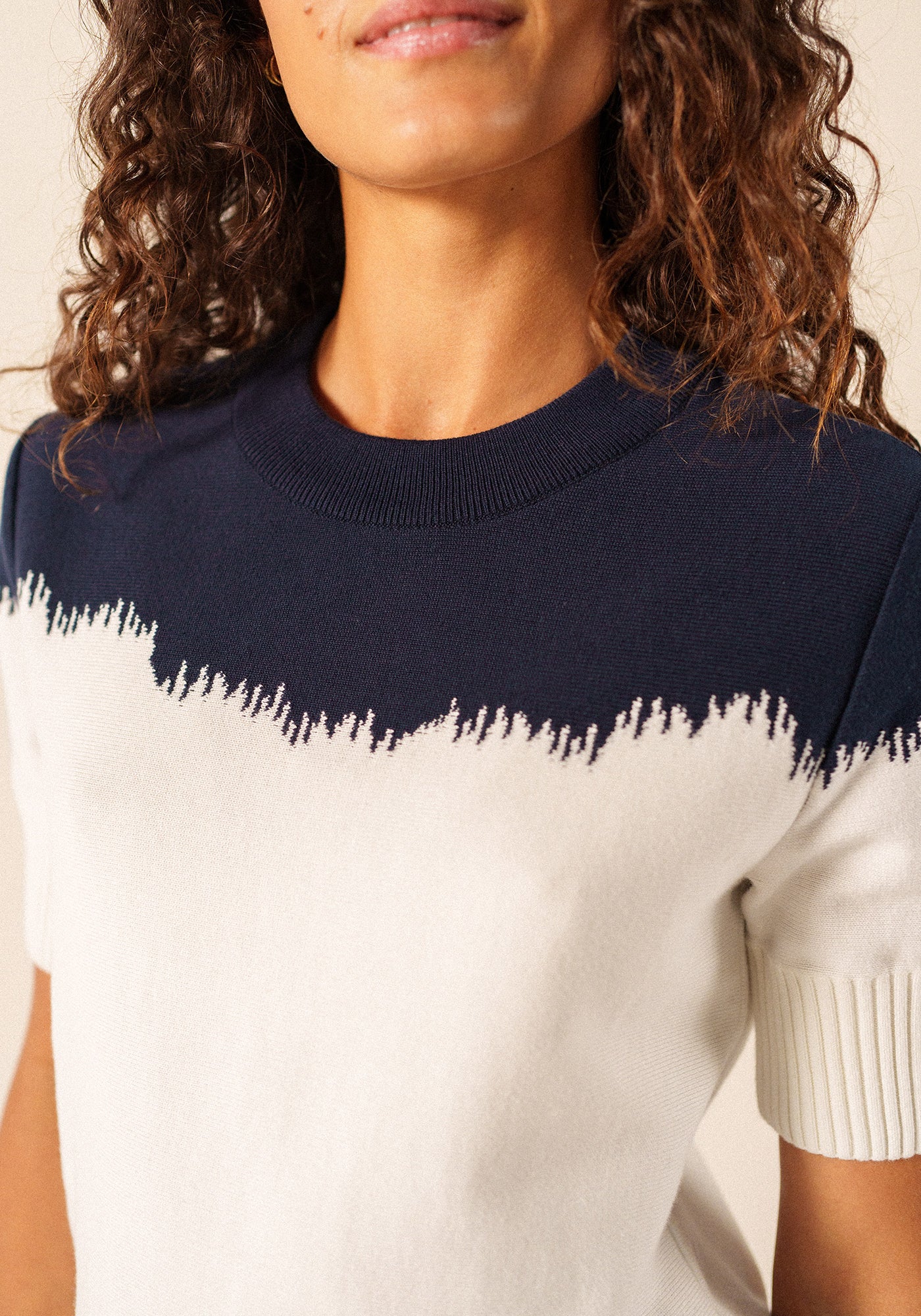 Pull Nicosie x Isabelle Ballu (ECUME/MARINE)