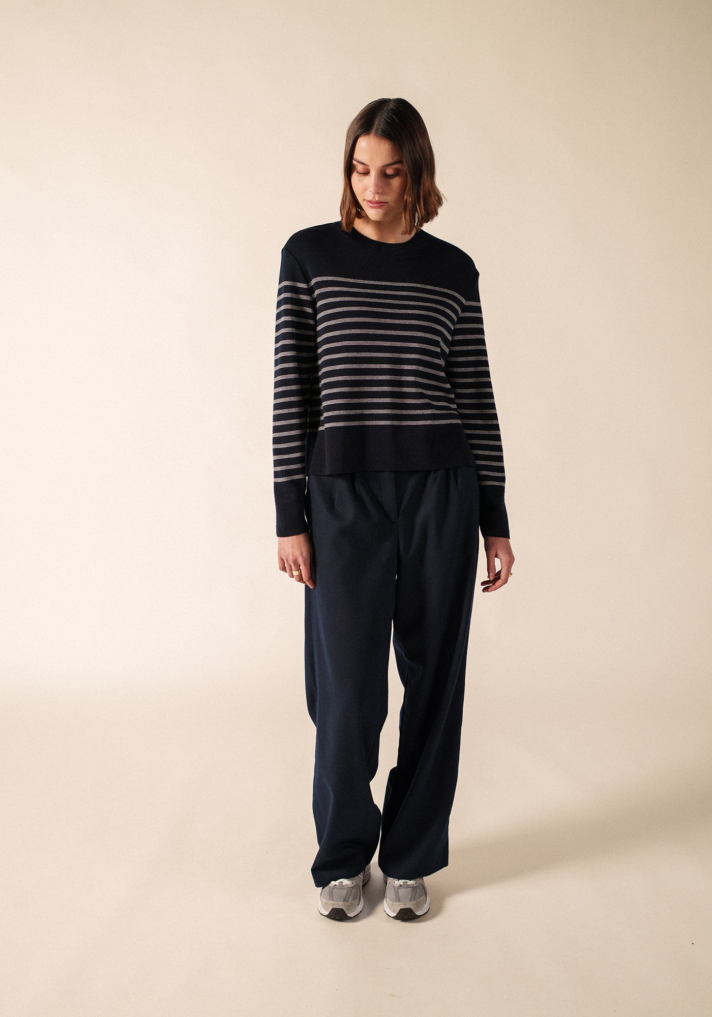 Pull Aulon (NAVY/BLANC)