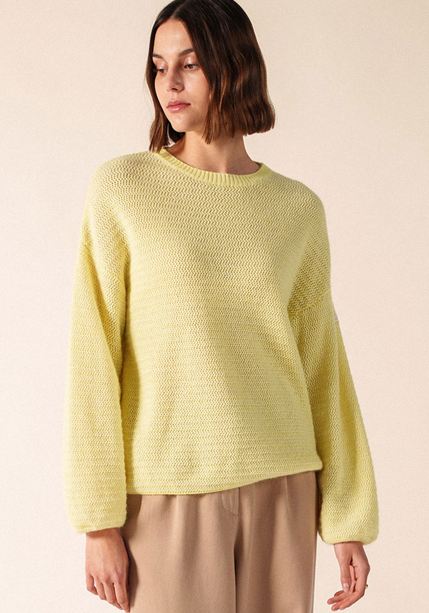 Pull Ascain (AUBE/BLANC D'HIVER)