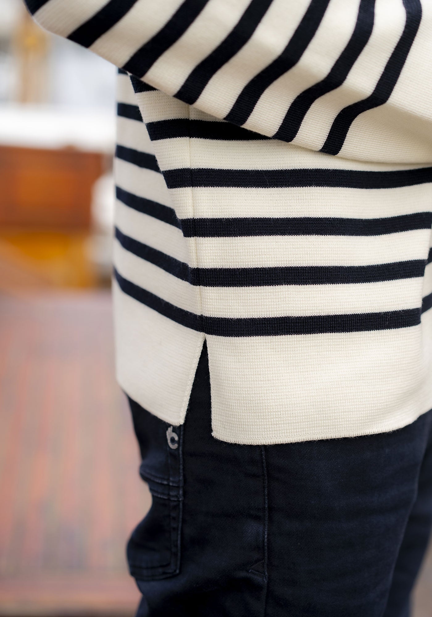 Marinière Aconit x Marine nationale (ECRU/MARINE)