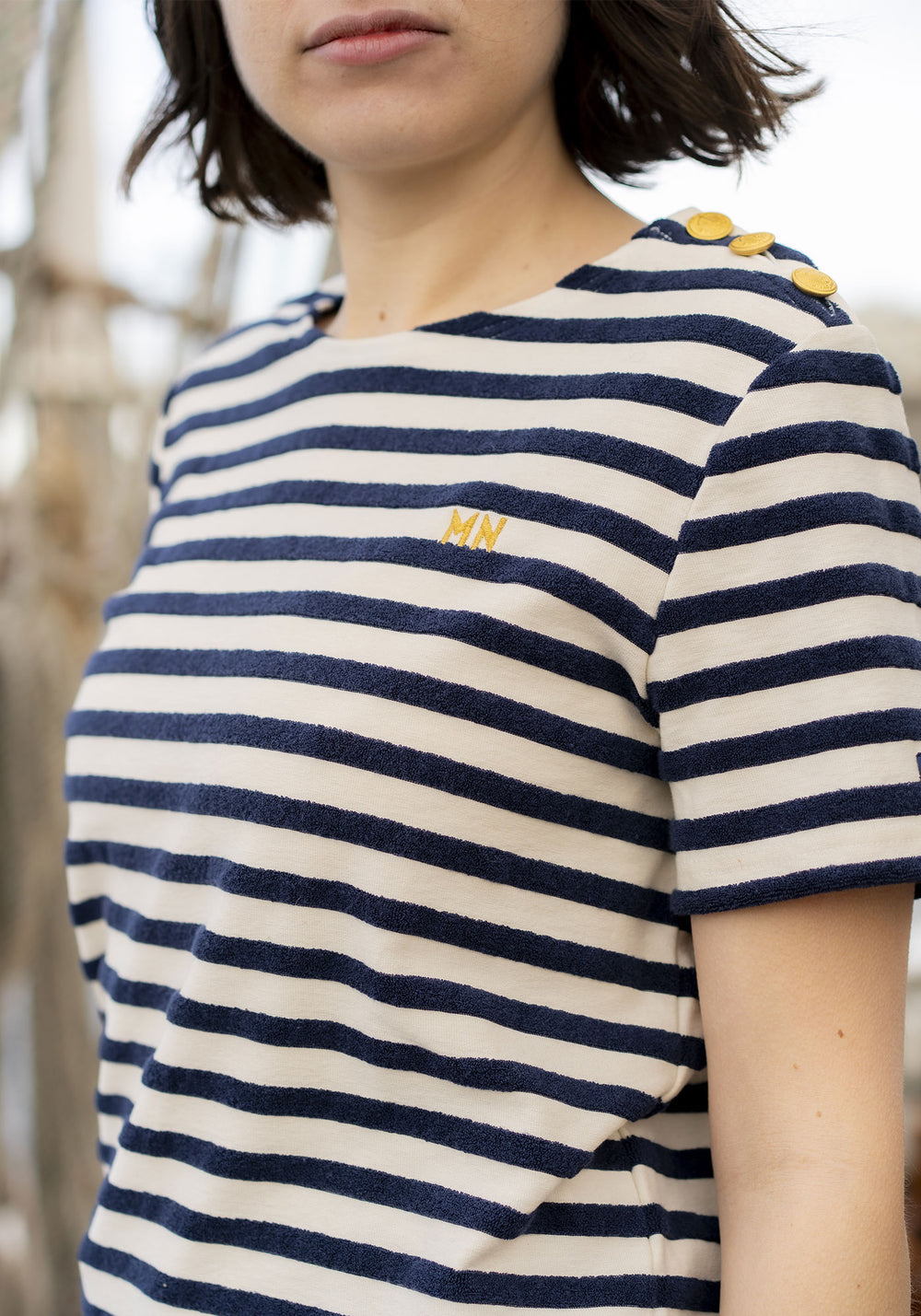 Marinière Gloire x Marine nationale (NEIGE/MARINE)