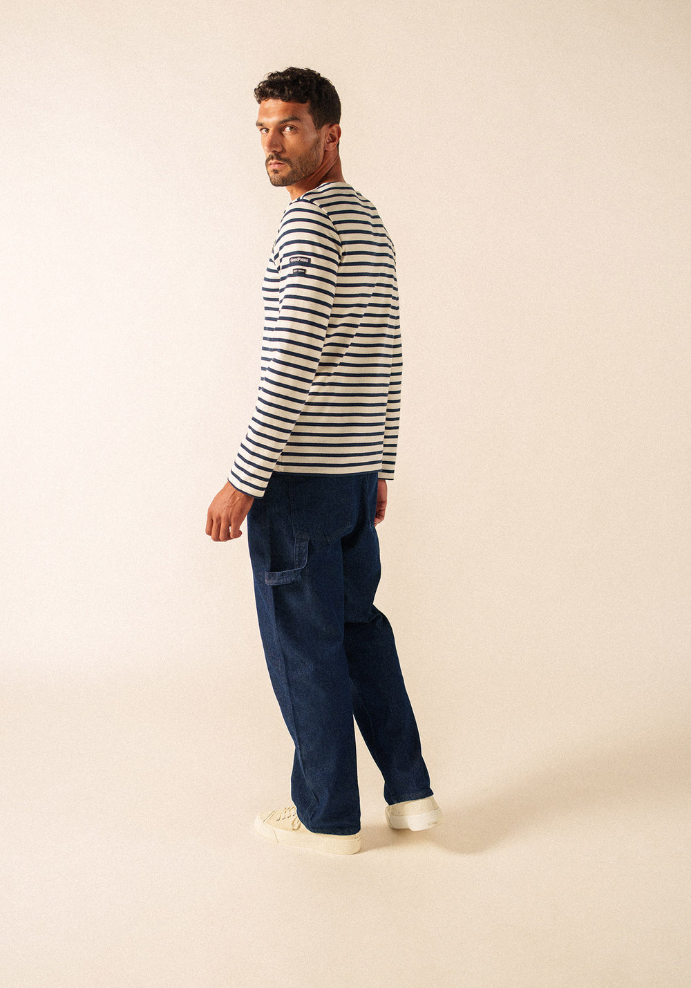 Marinière Méridien Grand Palais (ECRU/MARINE)