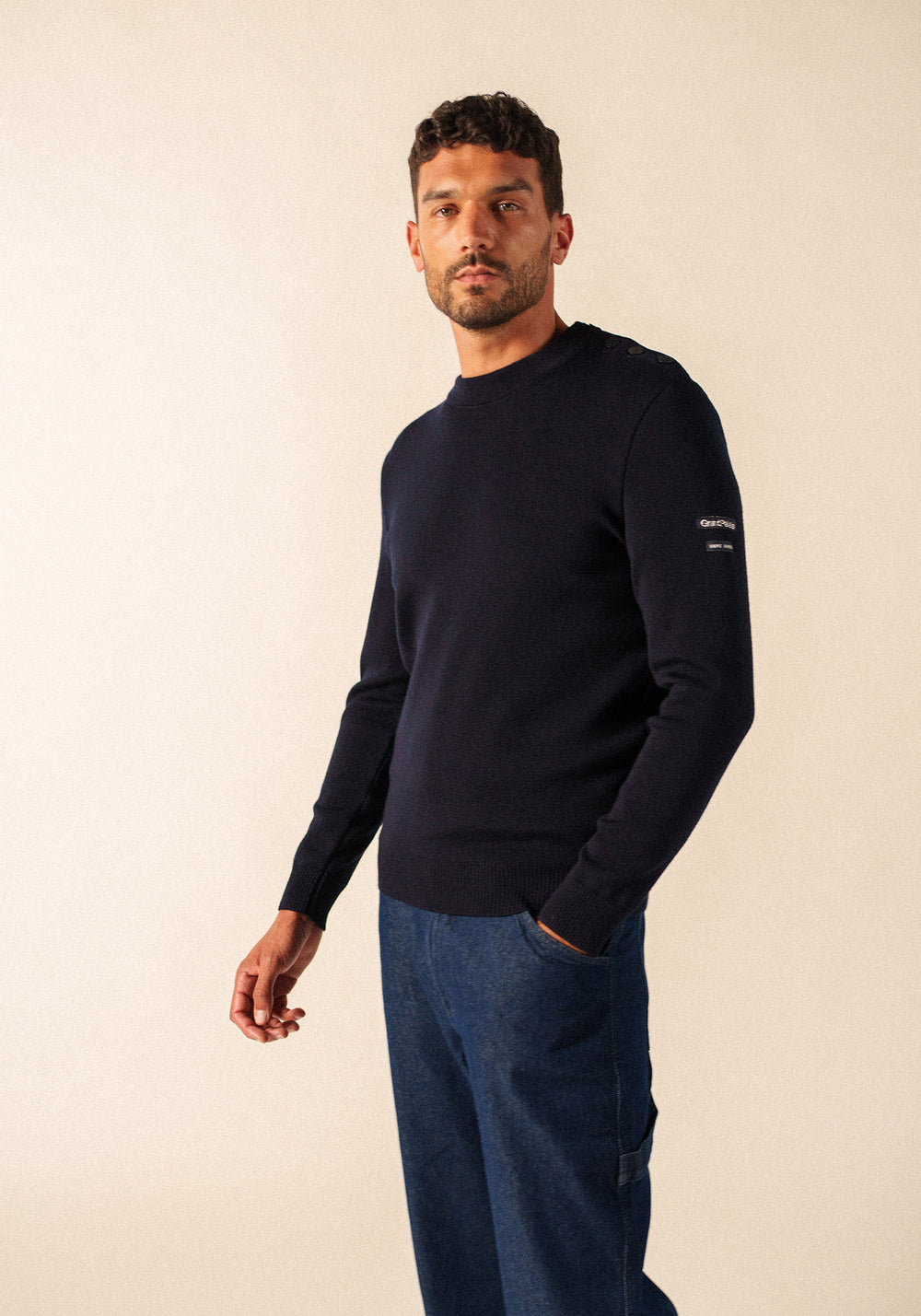 Pull Mondiovision Grand Palais (NAVY)