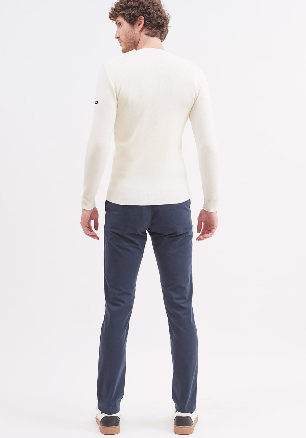 Pantalon chino Voile Hiver - en coton (AMIRAL)