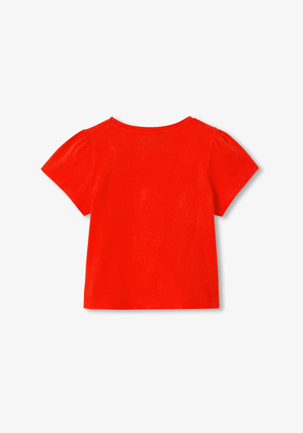T-shirt fille x Jacadi (ROUGE TOMATE)