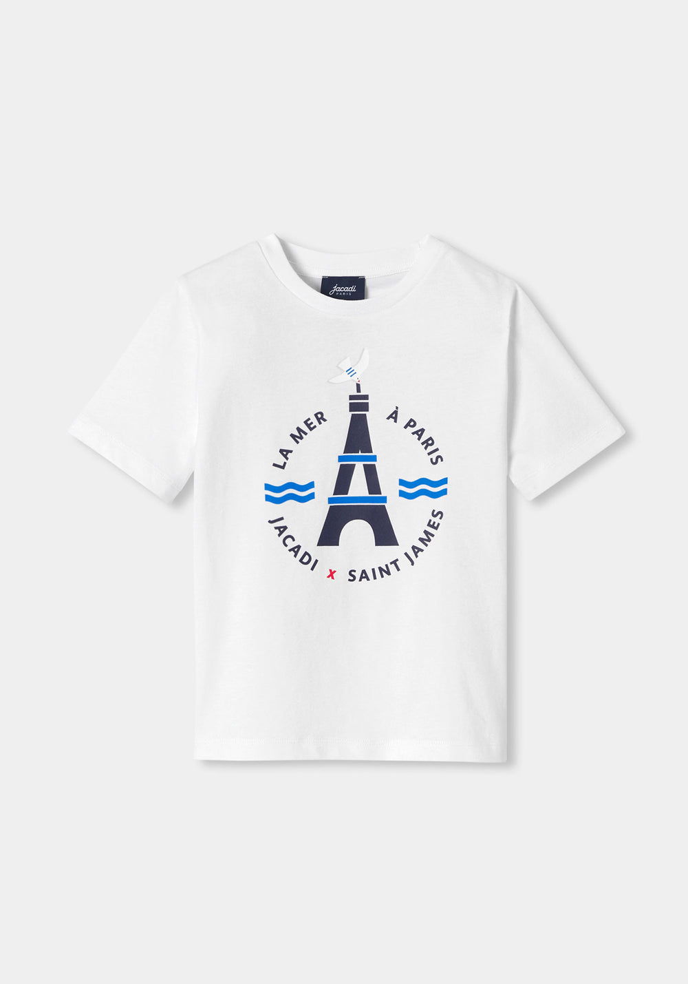 T-shirt garçon x Jacadi (BLANC)