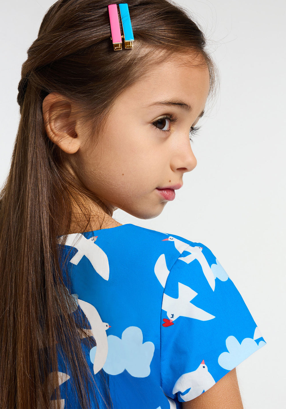 Robe fille x Jacadi (BLEU/MULTICO)