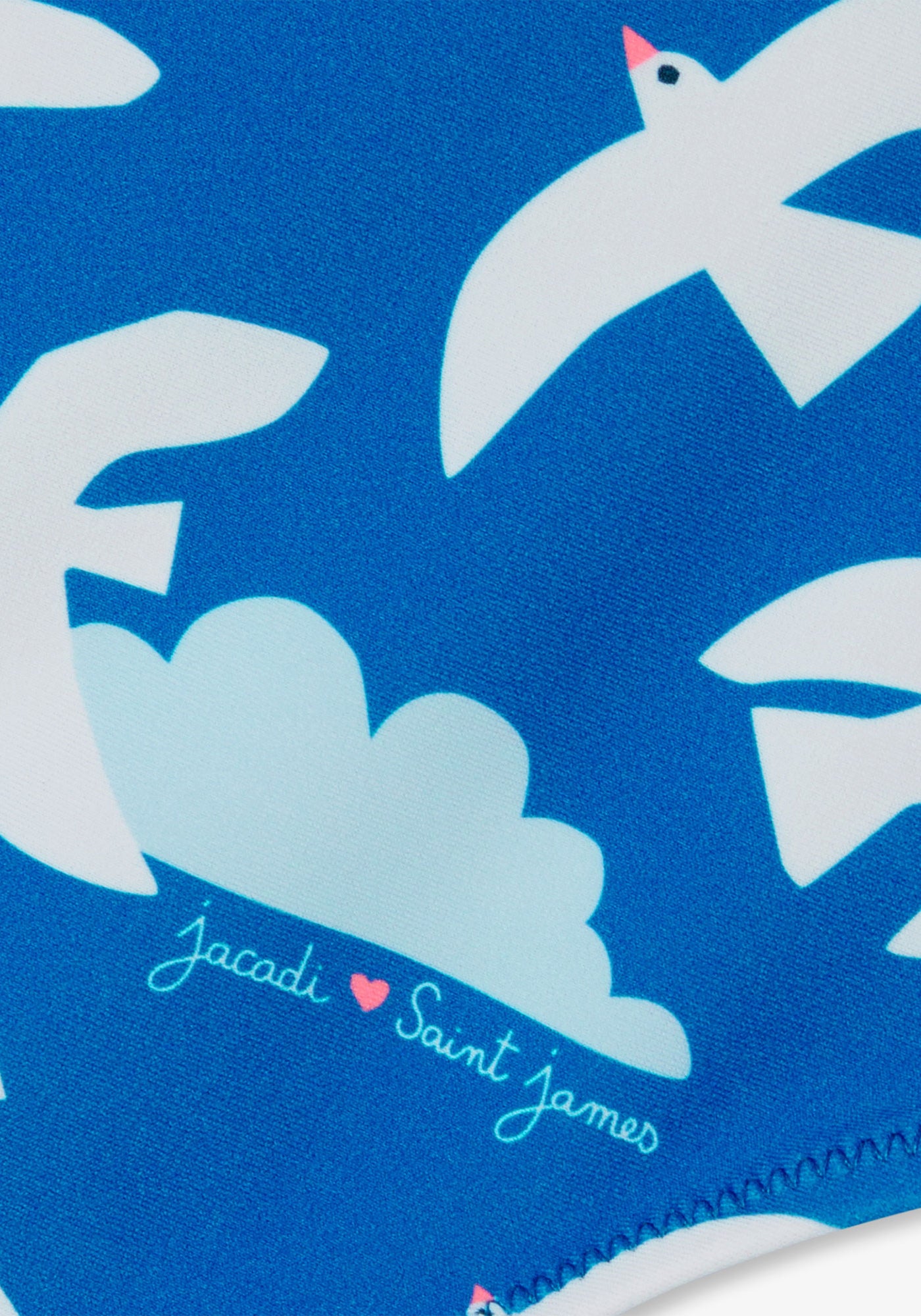 Maillot de bain 1 pièce x Jacadi (BLEU/MULTICO)