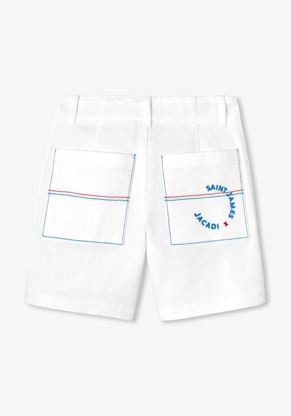 Short garçon x Jacadi (BLANC)