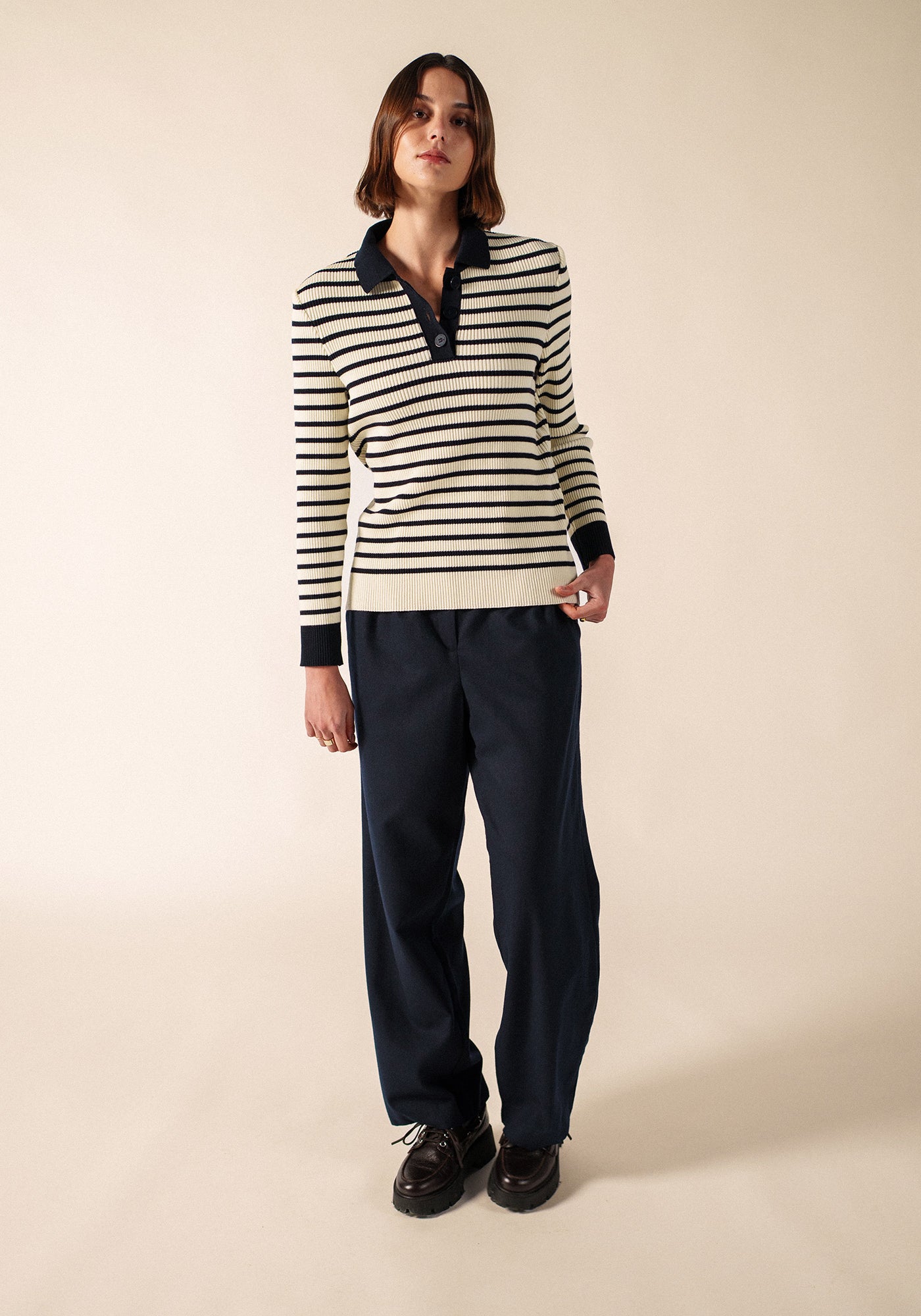 Pull Fiquefleur (ECUME/NAVY)