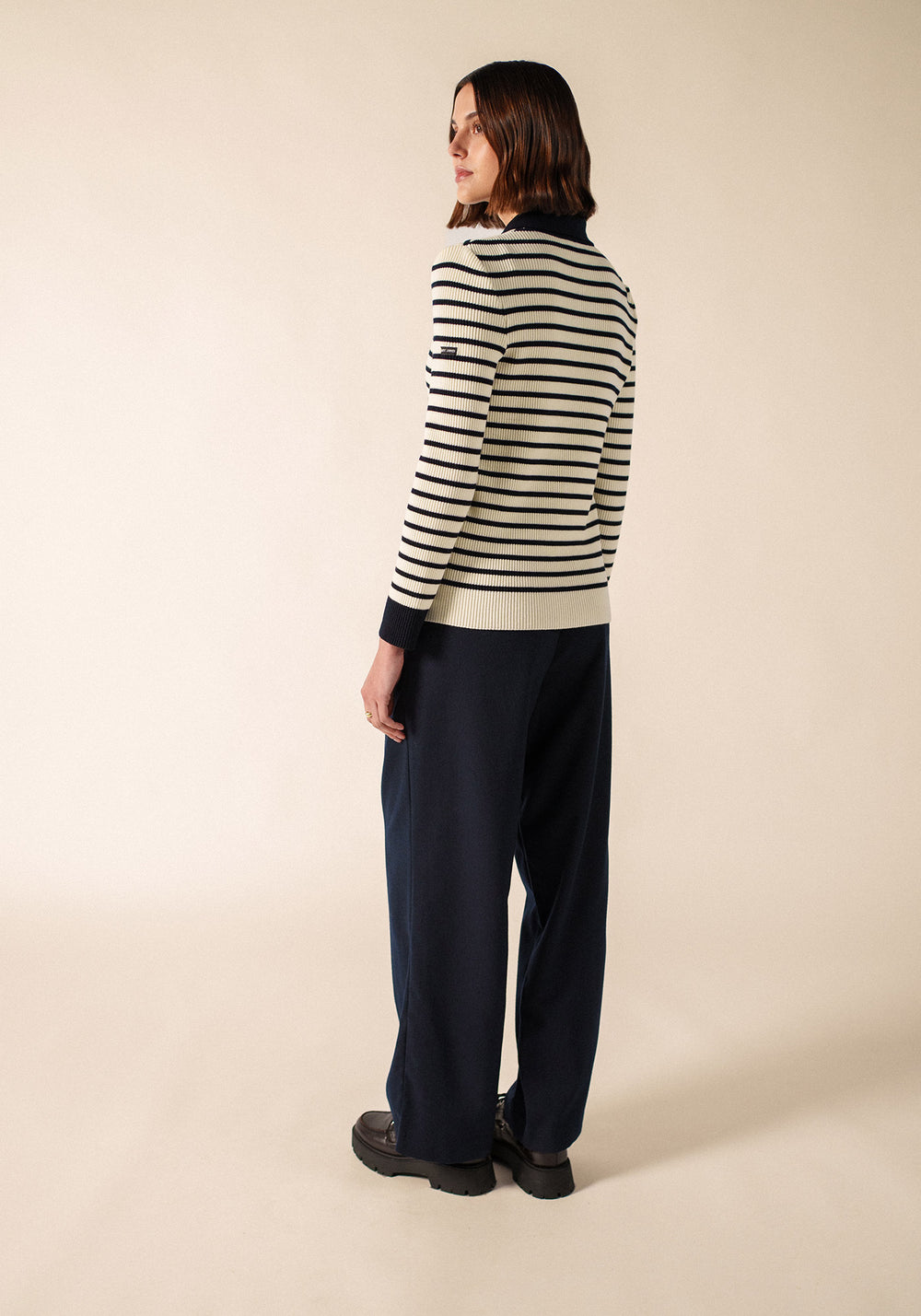 Pull Fiquefleur (ECUME/NAVY)
