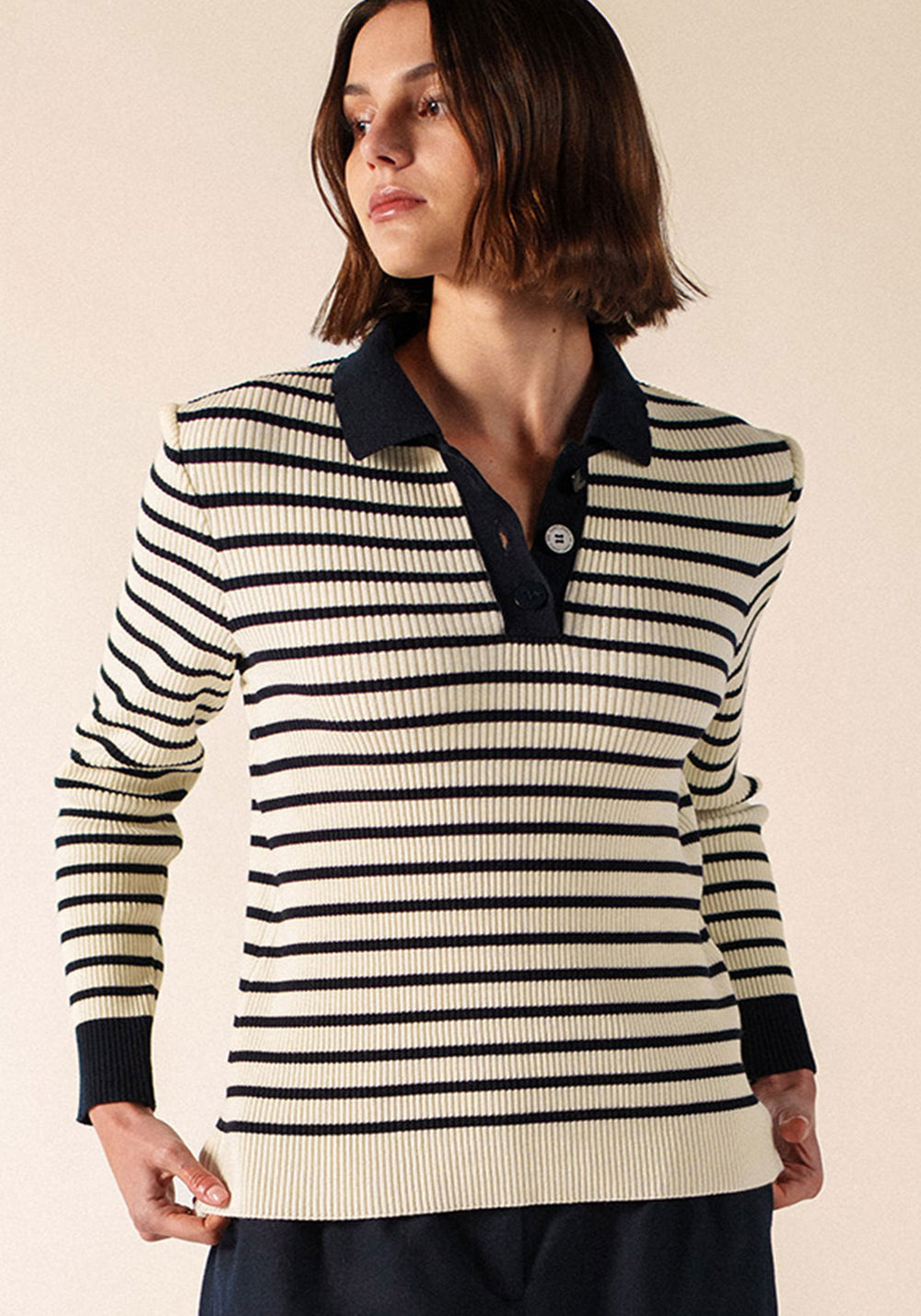 Pull Fiquefleur (ECUME/NAVY)