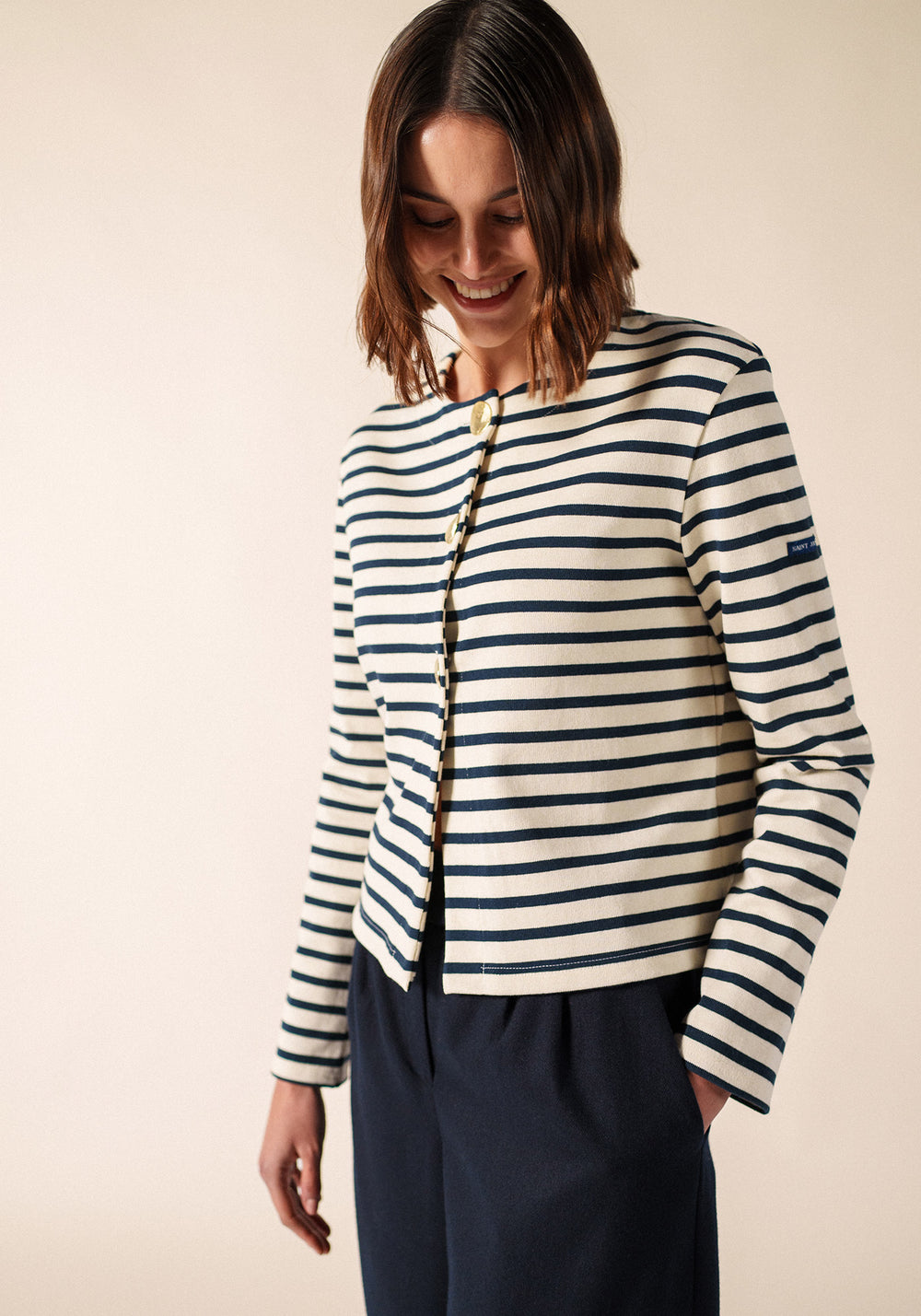 Gilet Arignac (ECRU/MARINE)