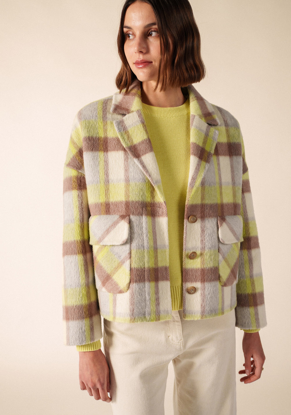 Veste Ste Emilia (BLANC D'HIVER/BEIGE/AUBE)