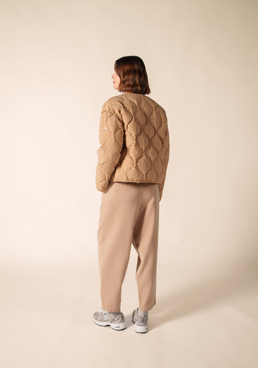 Doudoune Ste Carole (BEIGE FONCE)
