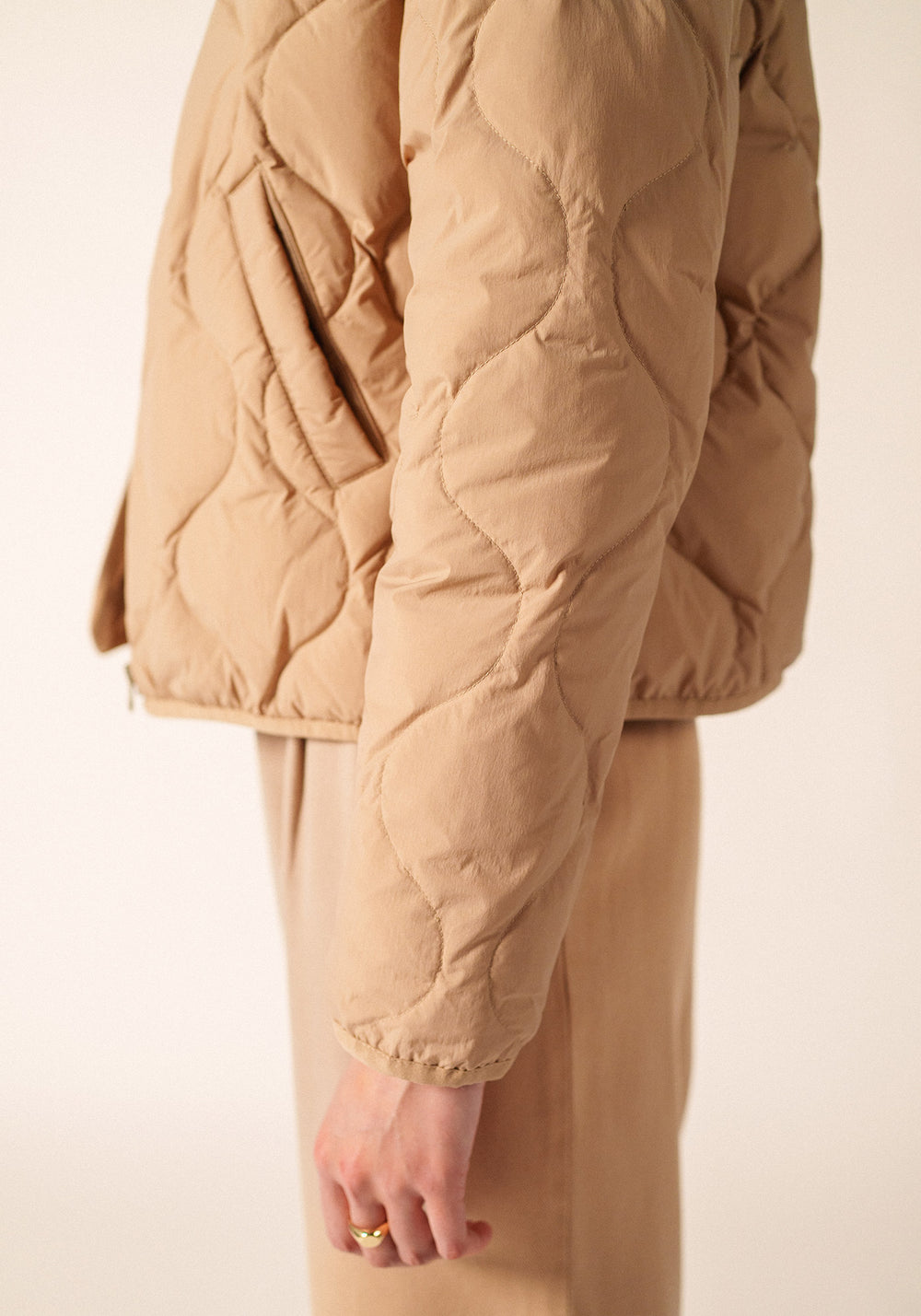 Doudoune Ste Carole (BEIGE FONCE)