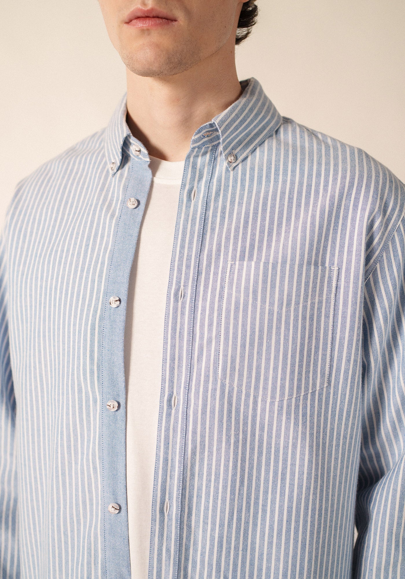 Chemise Côme (BLEU/BLANC)