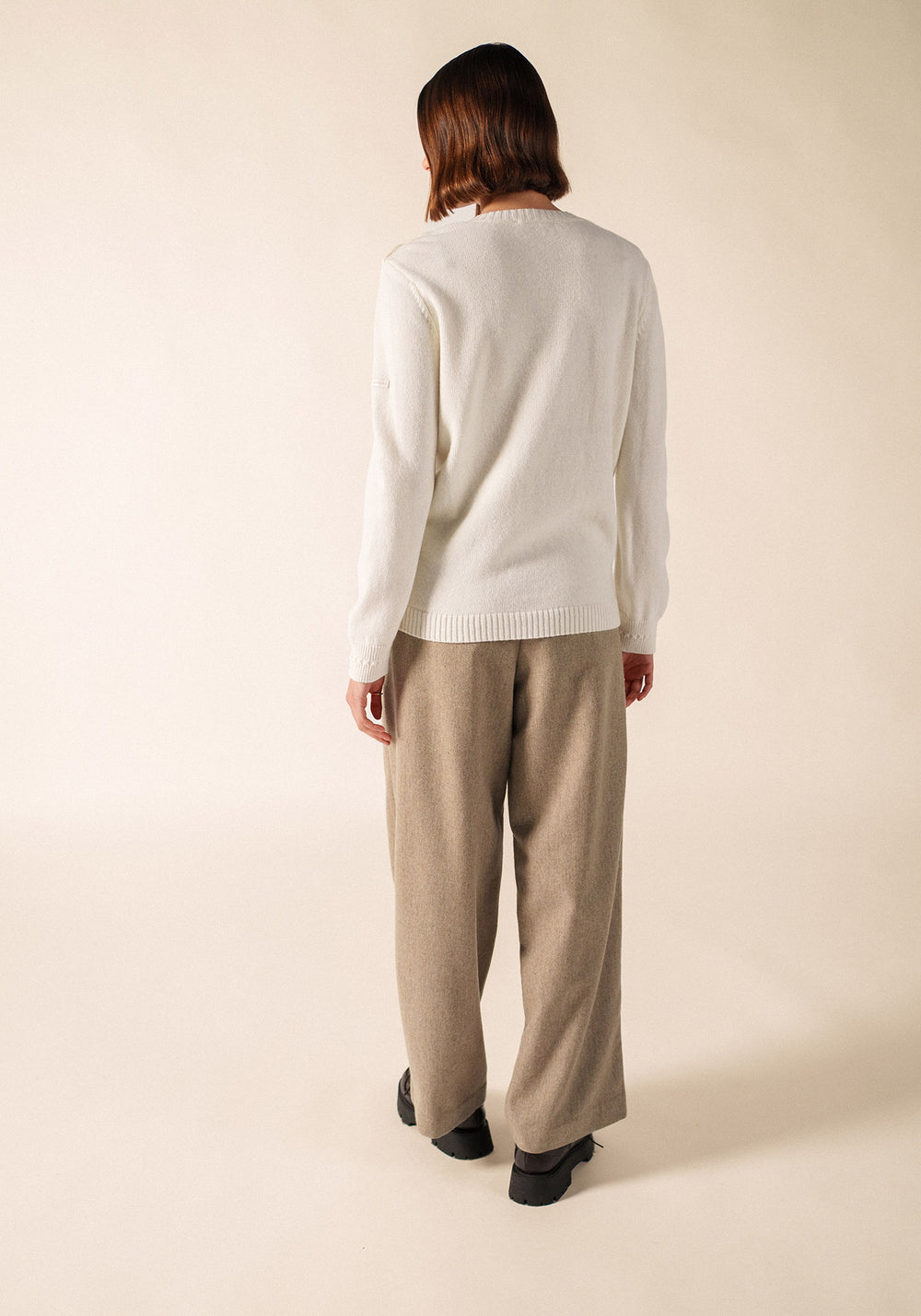 Pull Talmine (BLANC D'HIVER)