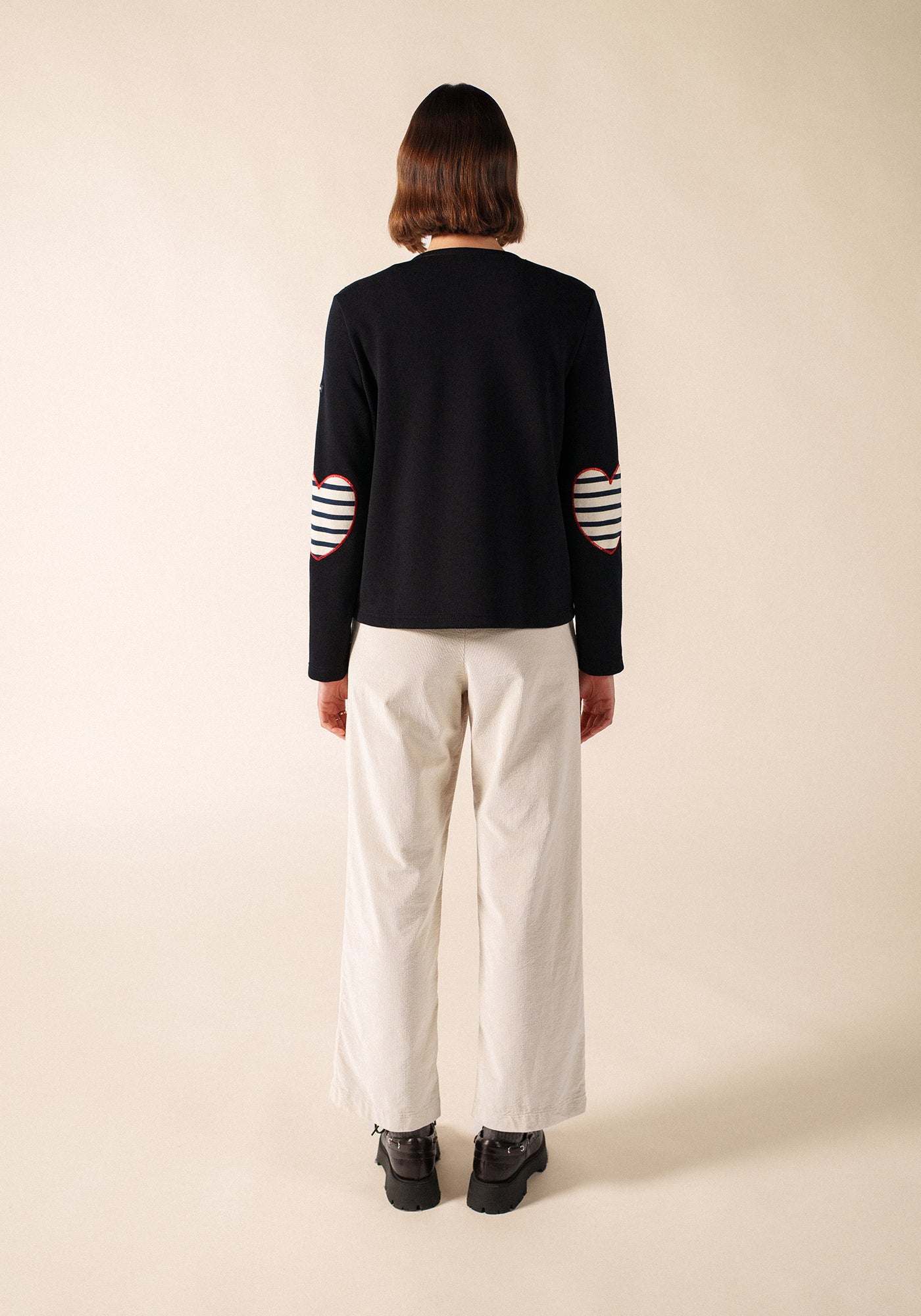 Gilet Vaujany (NAVY/ECRU/TULIPE)