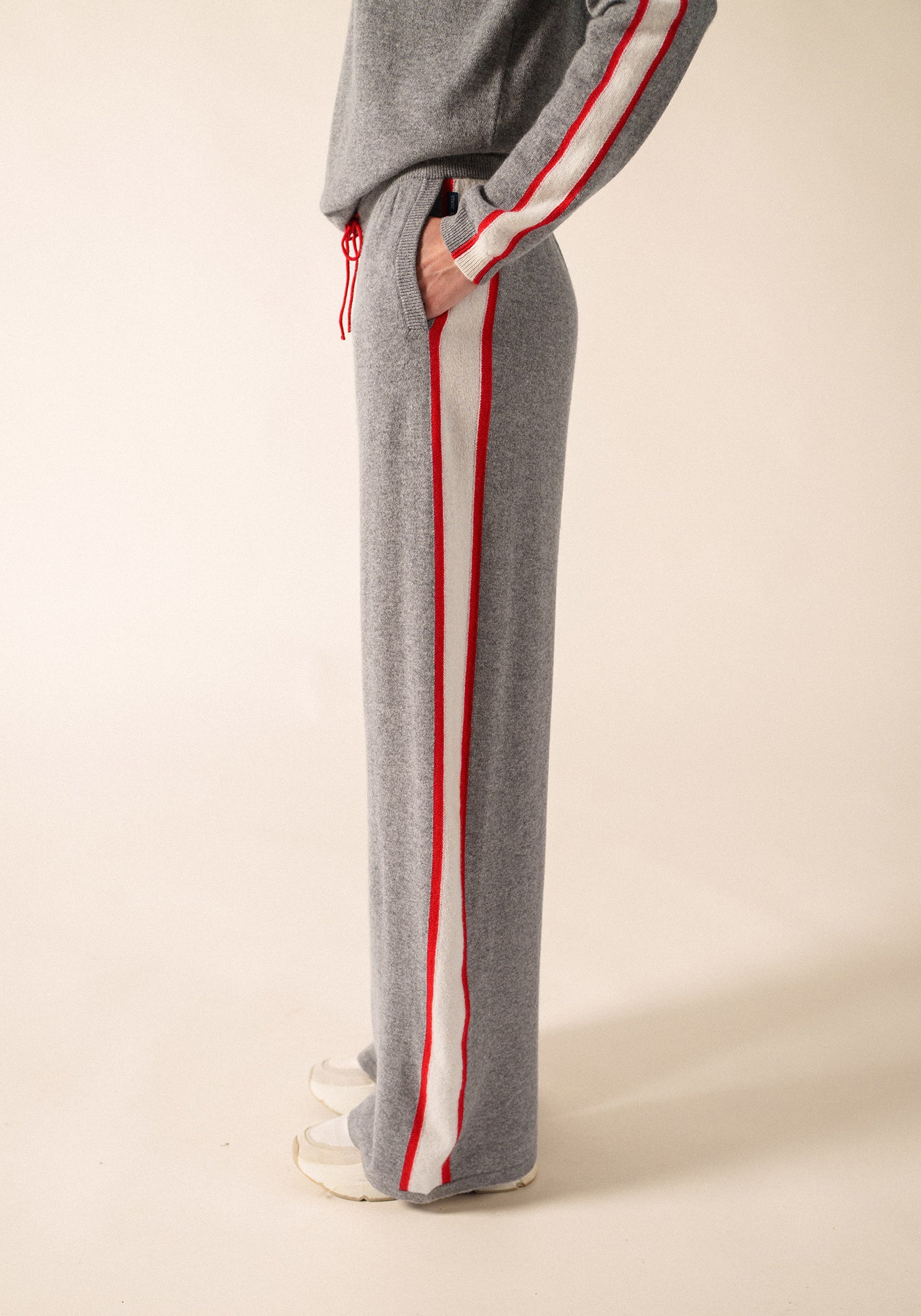 Pantalon Sorrento x Collette Dinnigan (GRIS CHINE/ECUME/TULIPE)