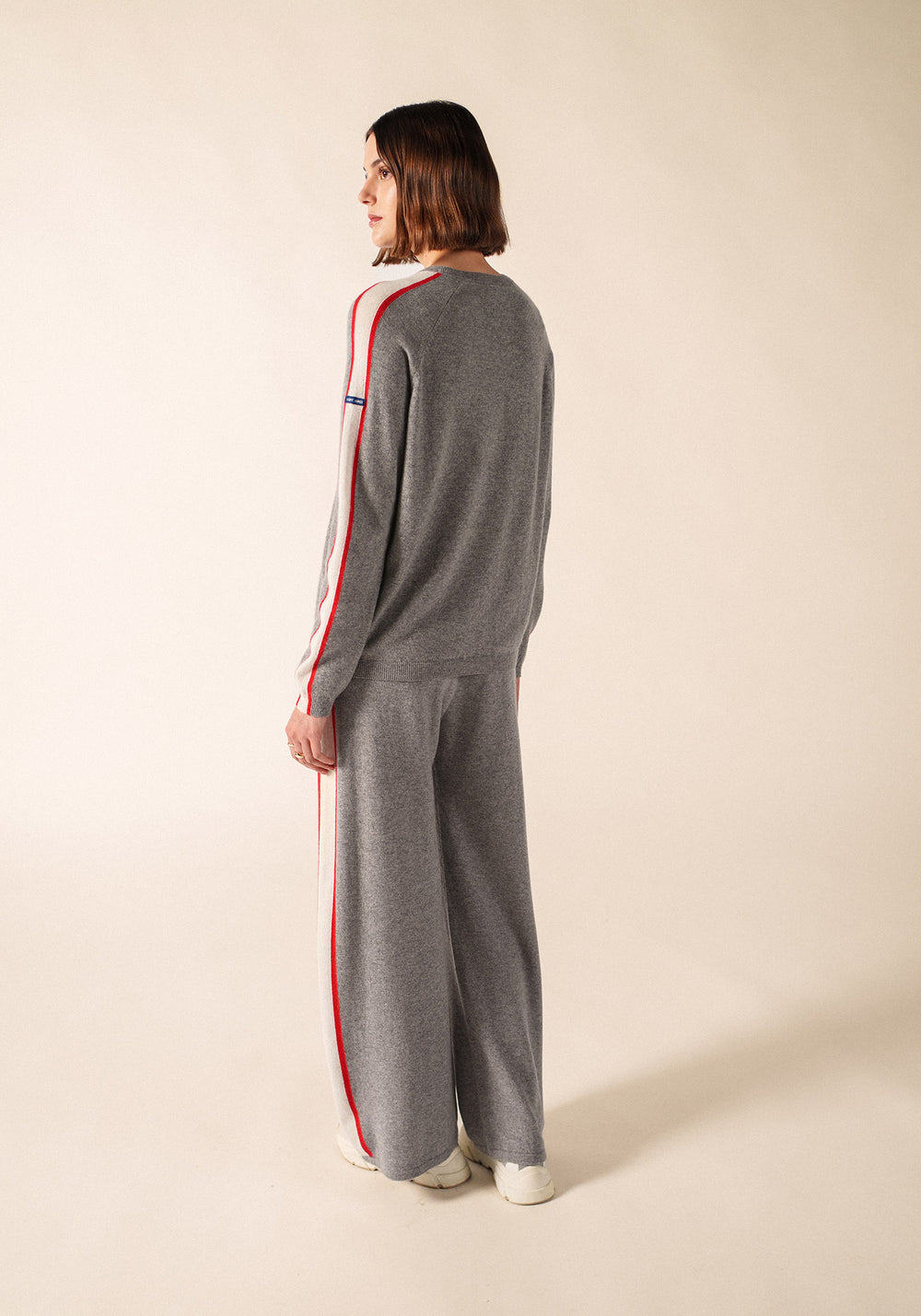 Pull Noosa x Collette Dinnigan (GRIS CHINE/ECUME/TULIPE)