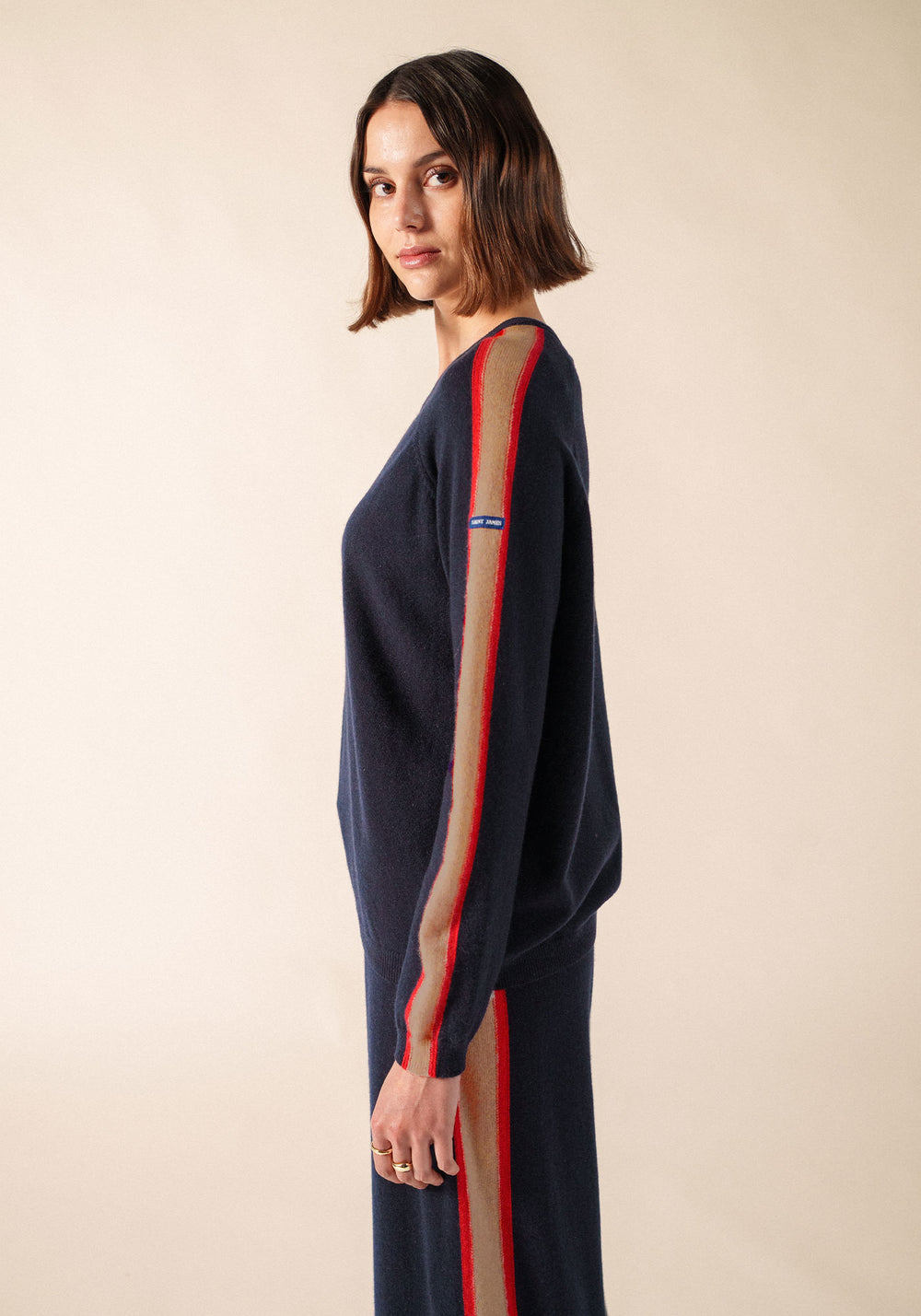Pull Noosa x Collette Dinnigan (NAVY/CAMEL/TULIPE)