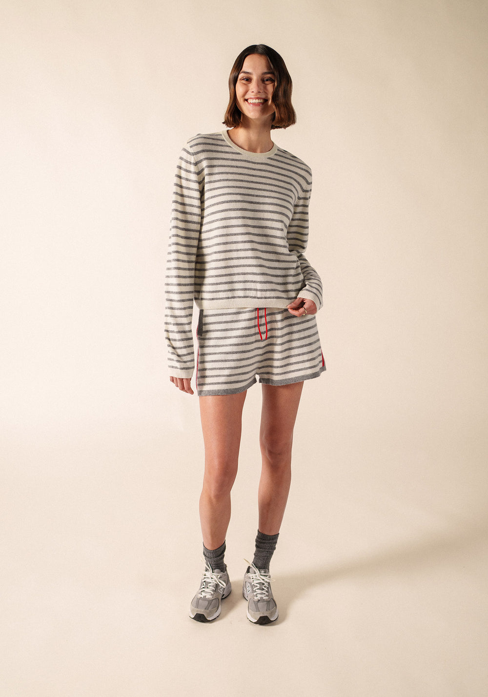 Pull Port Willunga x Collette Dinnigan (ECUME/GRIS CHINE)