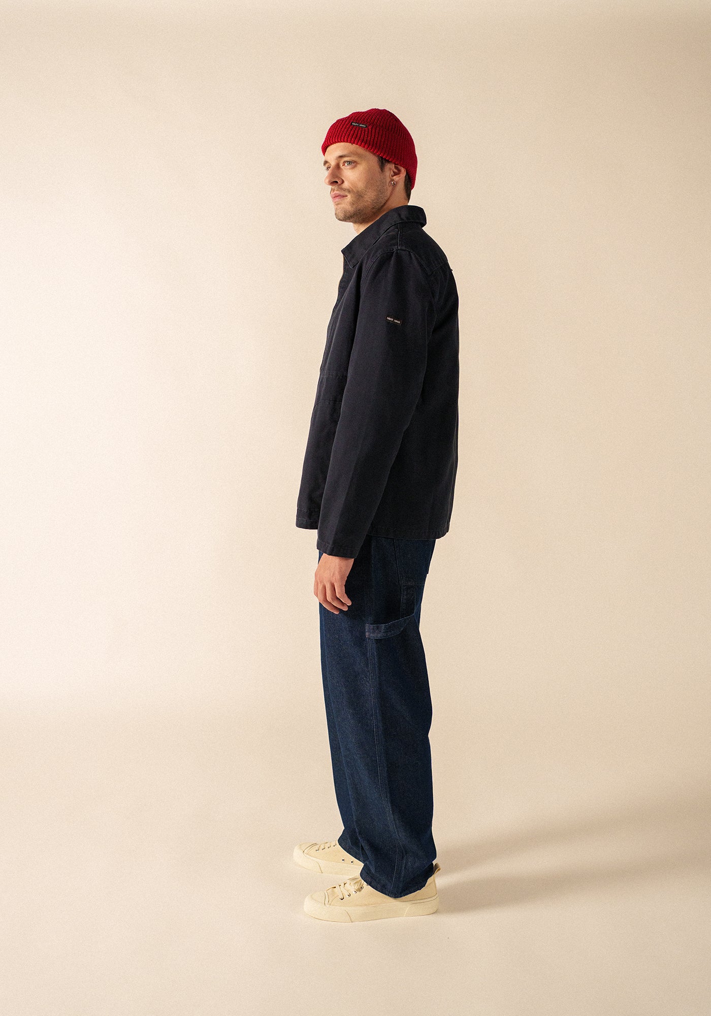 Veste workwear Zephyr - en toile (MARINE)