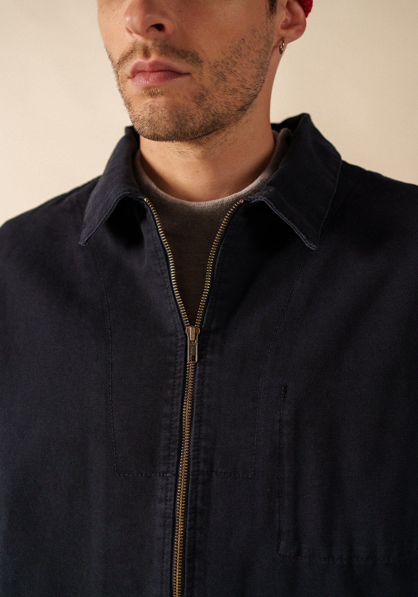 Veste workwear Zephyr - en toile (MARINE)