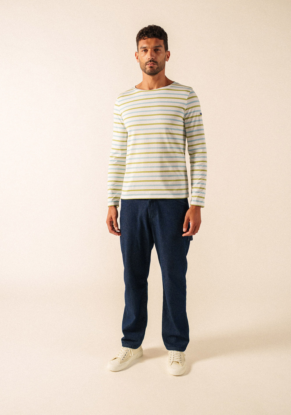 Marinière Minquiers tricolore (NEIGE/NUANCE/OIL)