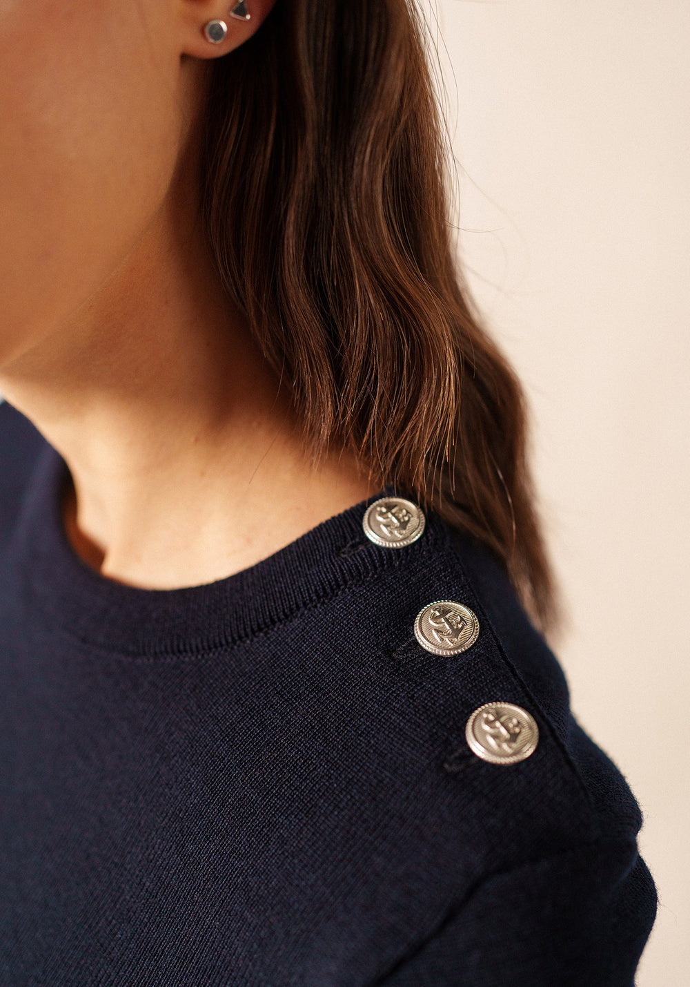 Pull marin Marée (NAVY)