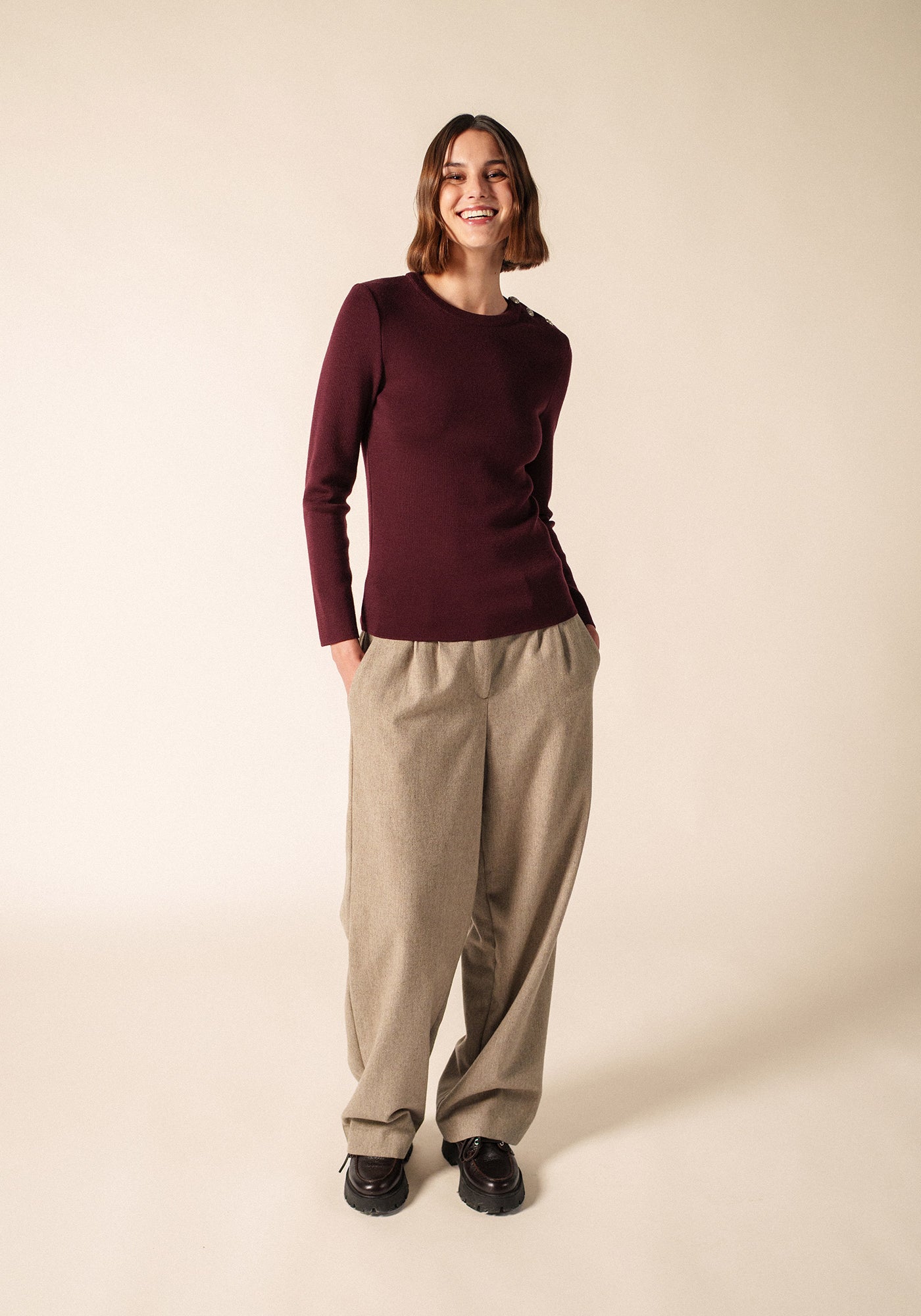 Pull marin Marée (TWEED)