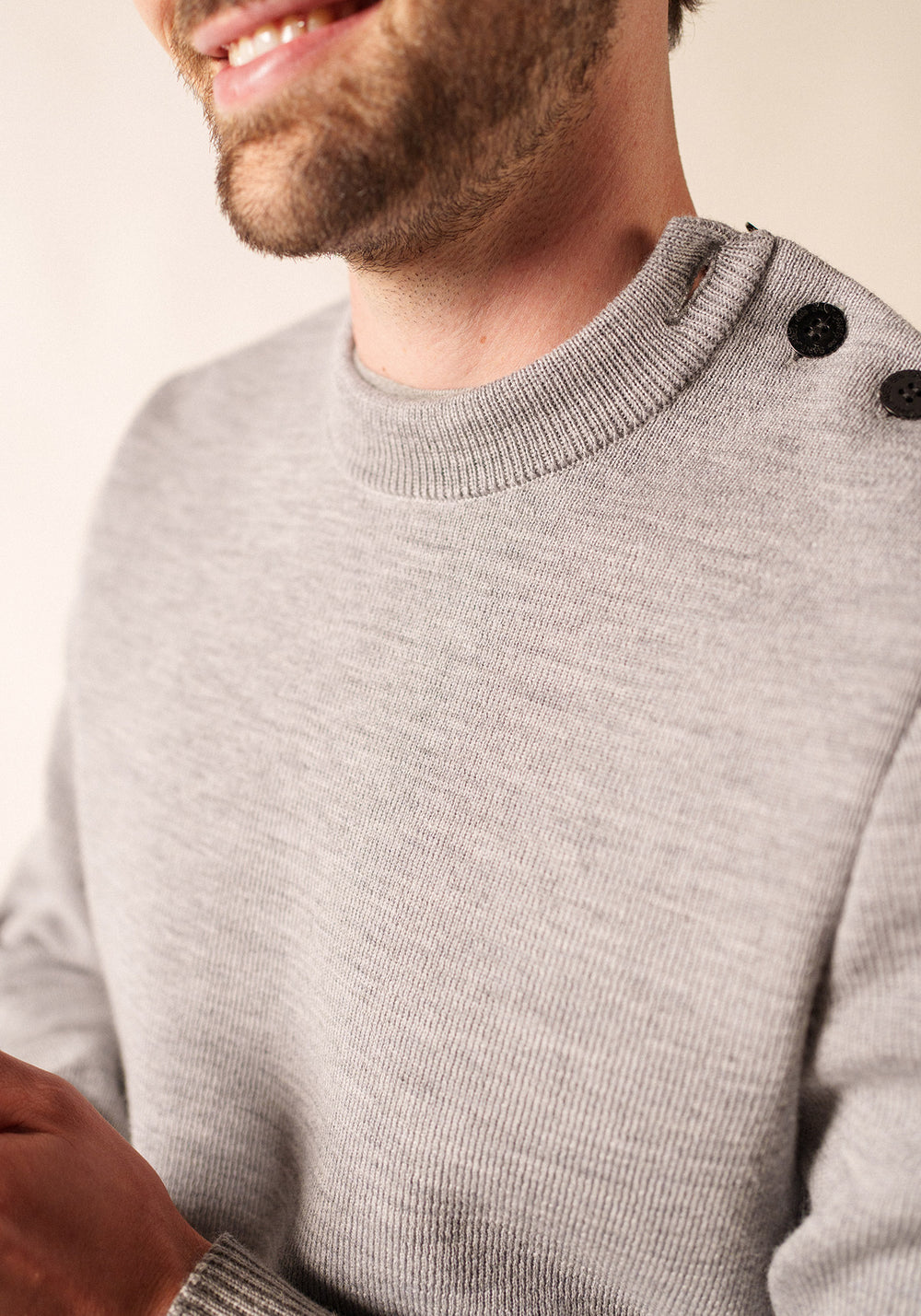 Pull marin Cancale (GRIS CLAIR)