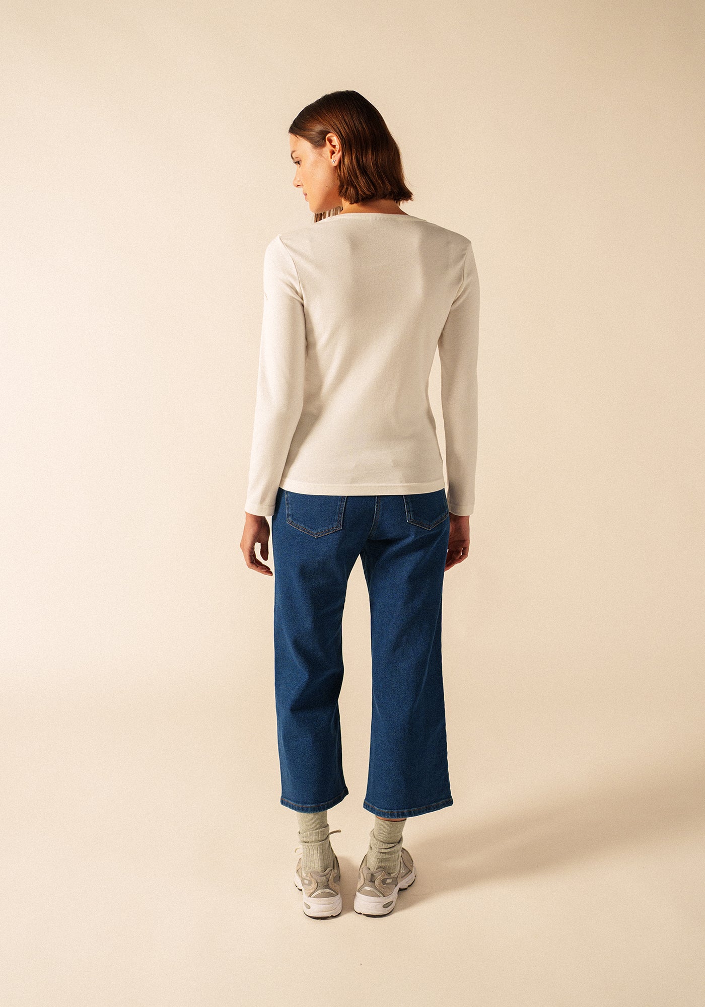 T-shirt Celina - en coton (ECUME)