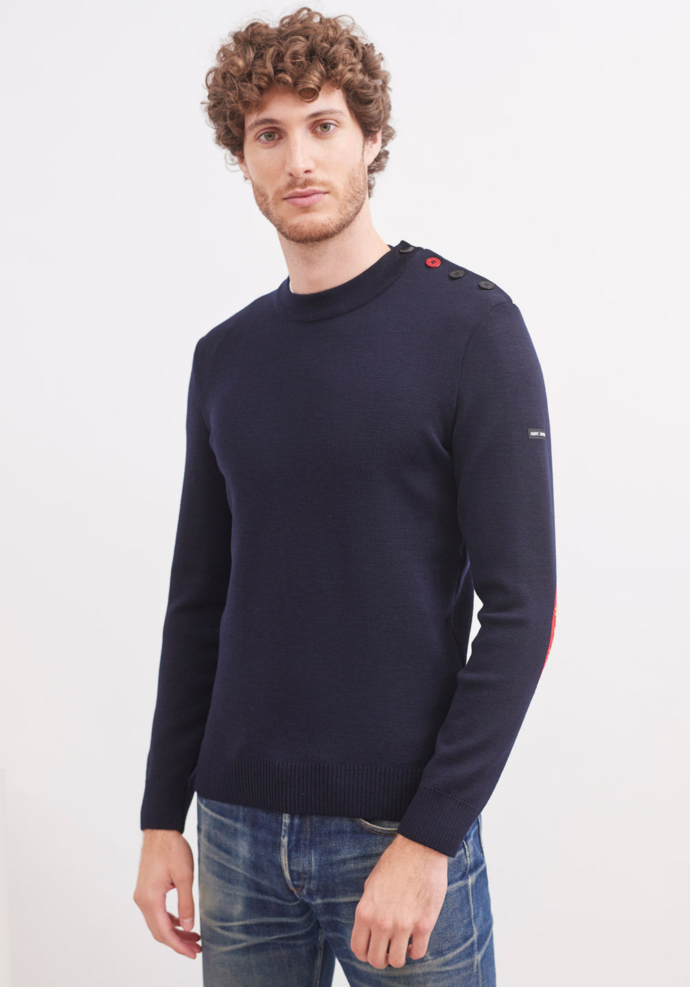 Pull Mondiovision Normandie (NAVY/MULTICO)