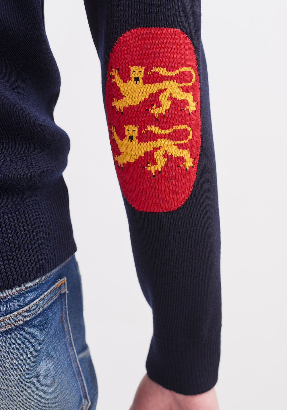 Pull Mondiovision Normandie (NAVY/MULTICO)