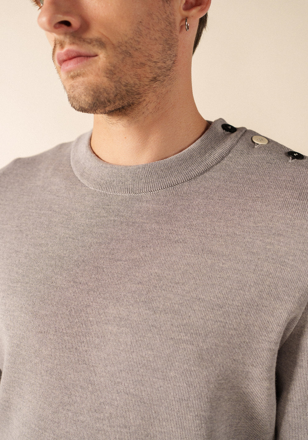 Pull Mondiovision Bretagne (PERLE CHINE/MULTICO)