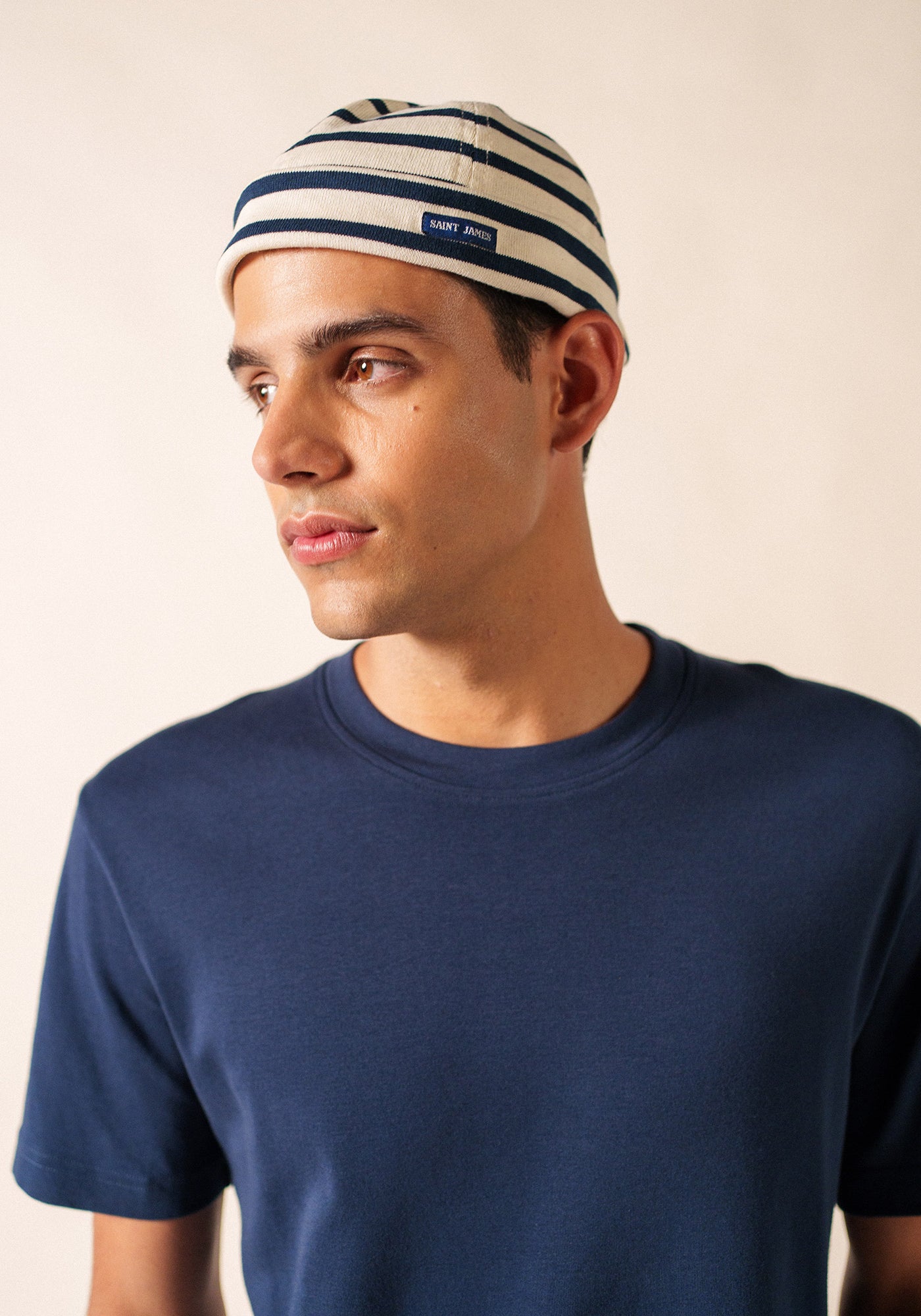 Bonnet Miki Méridien (ECRU/MARINE)