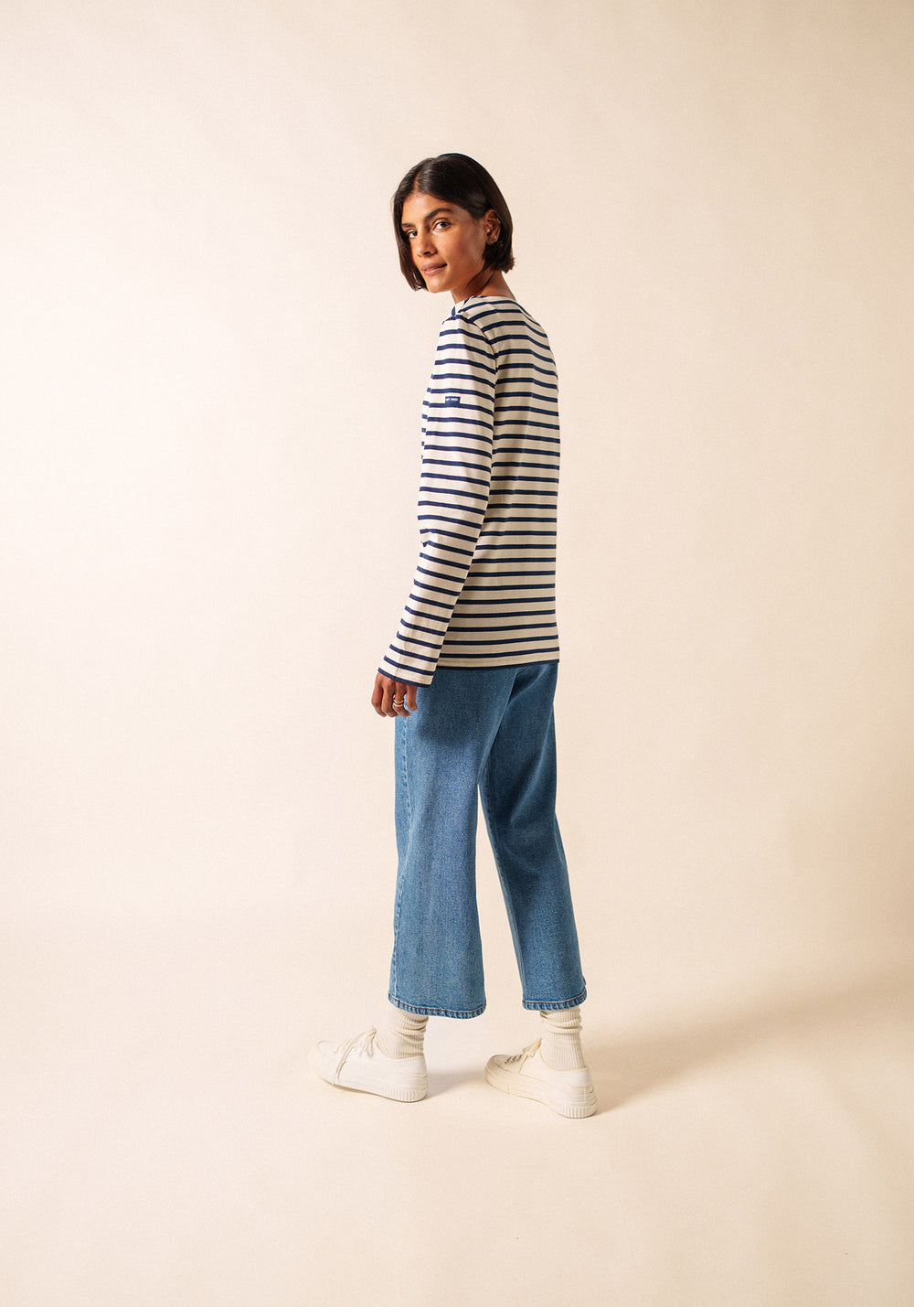 Marinière Minquiers (ECRU/MARINE)