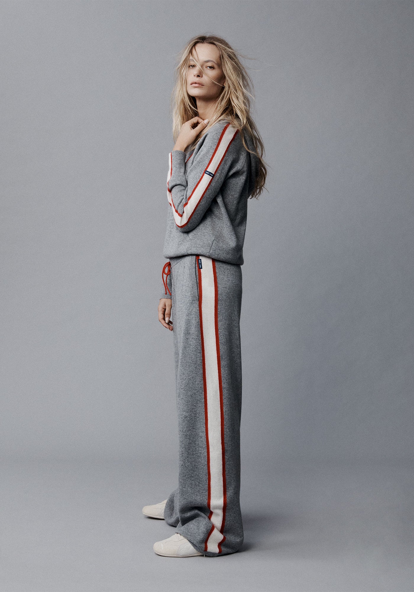 Pantalon Sorrento x Collette Dinnigan (GRIS CHINE/ECUME/TULIPE)