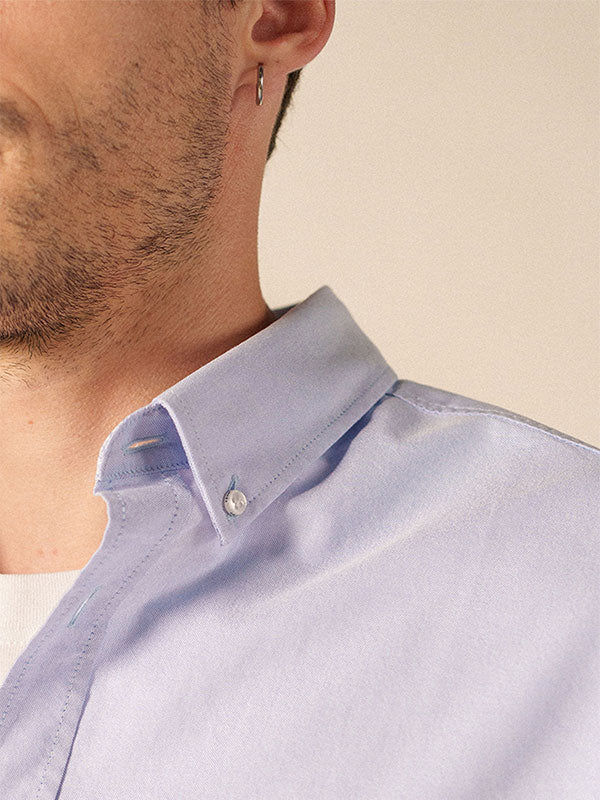 Pied de col boutonné