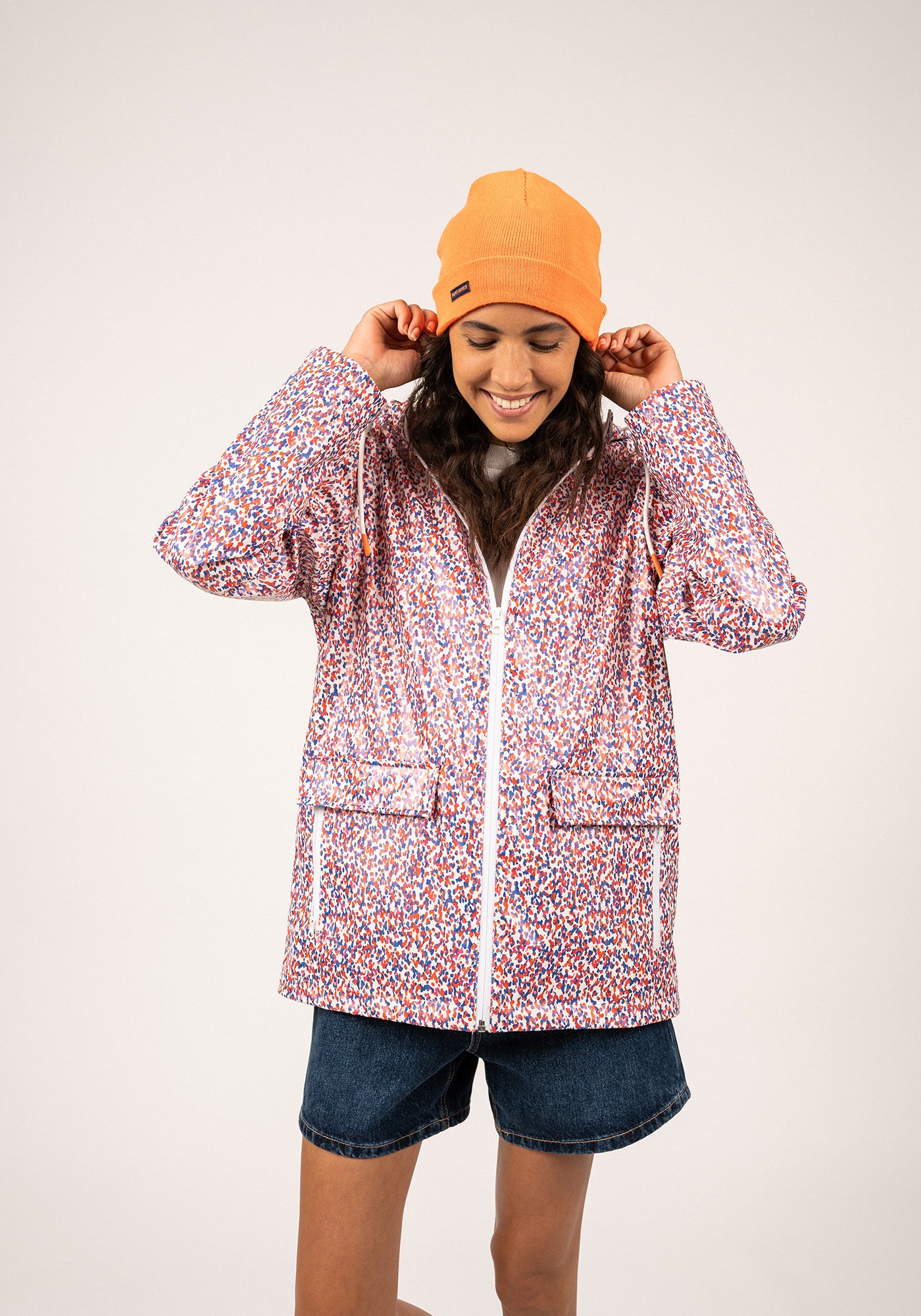 Bonnet de quart (ORANGE FLUO)